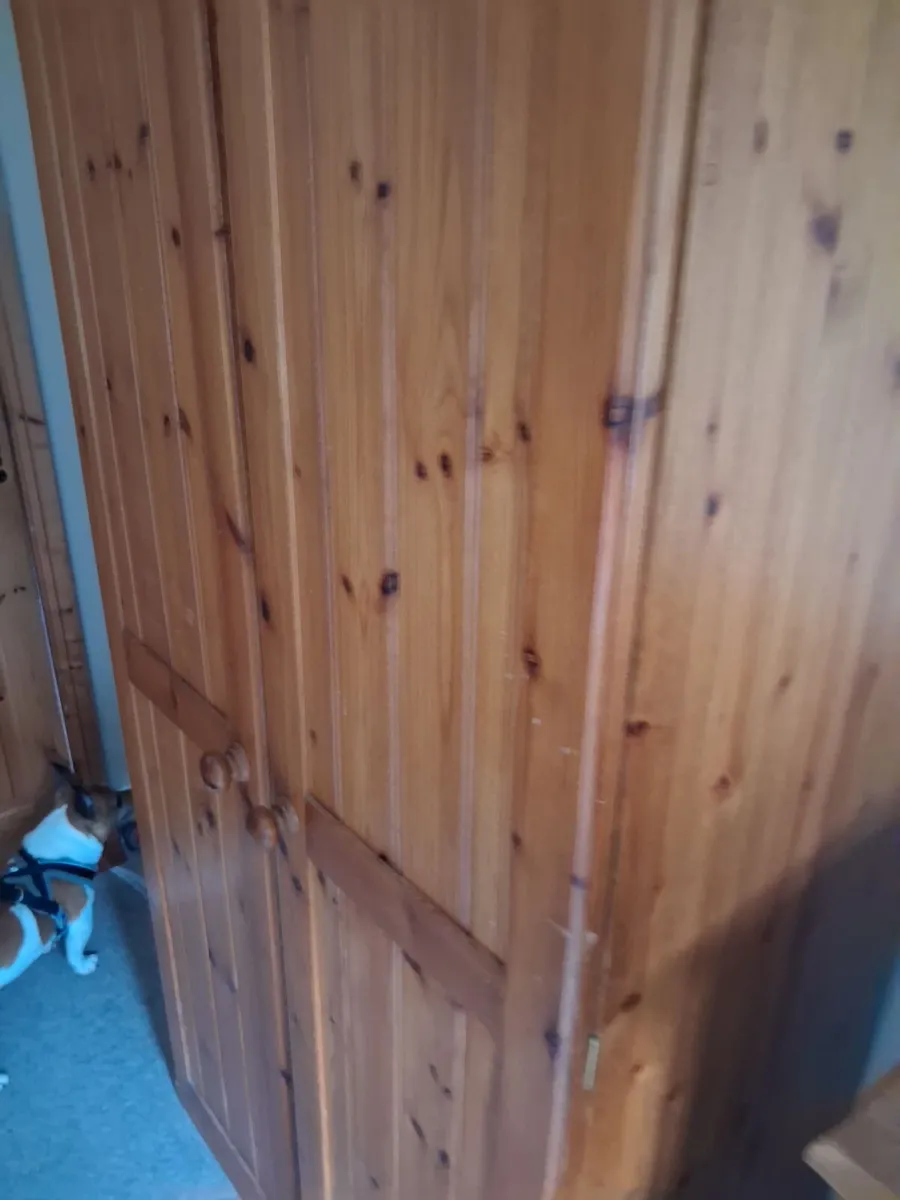 Pine wardrobe - Image 2
