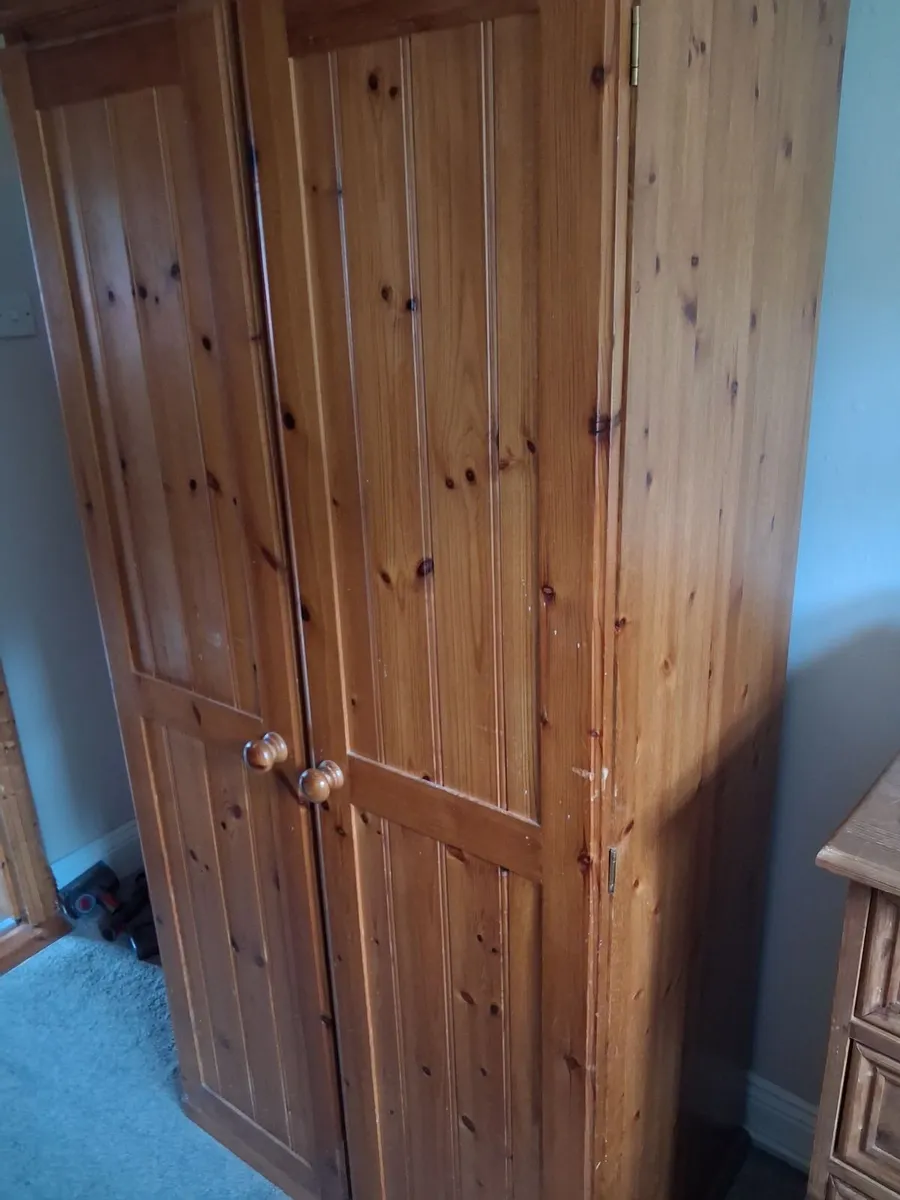 Pine wardrobe - Image 3