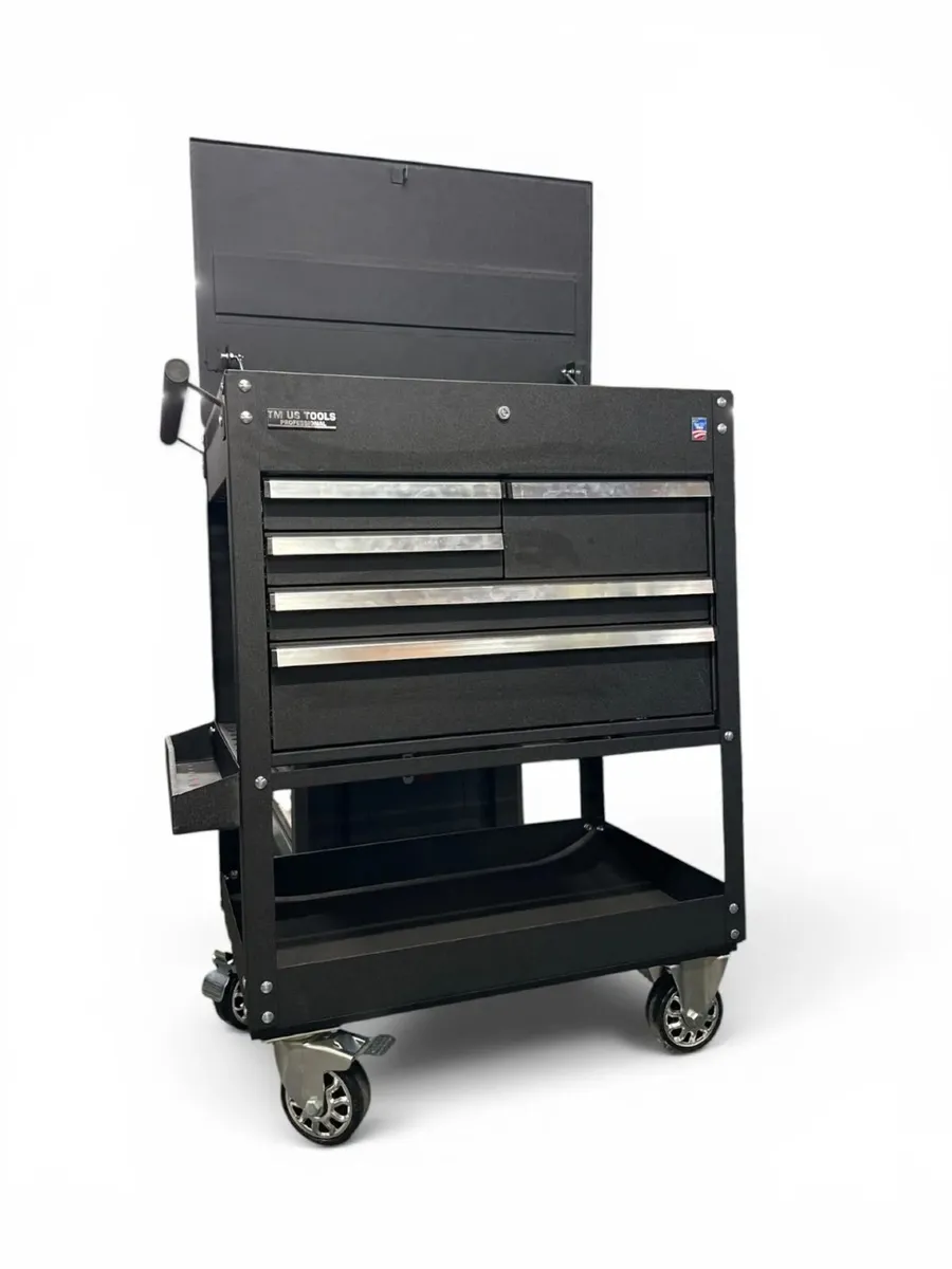 5 Drawer Tool Trolley Toolbox for Mechanic - Image 2