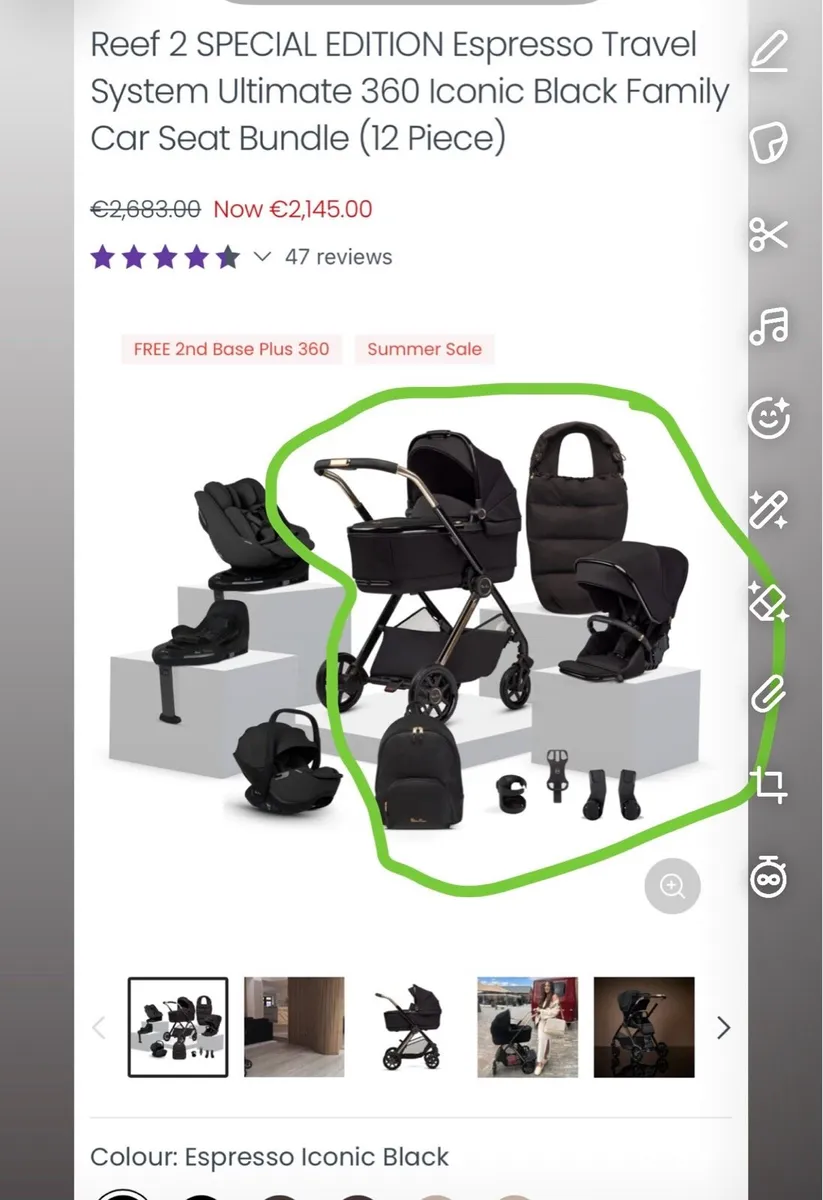 Silver cross pram