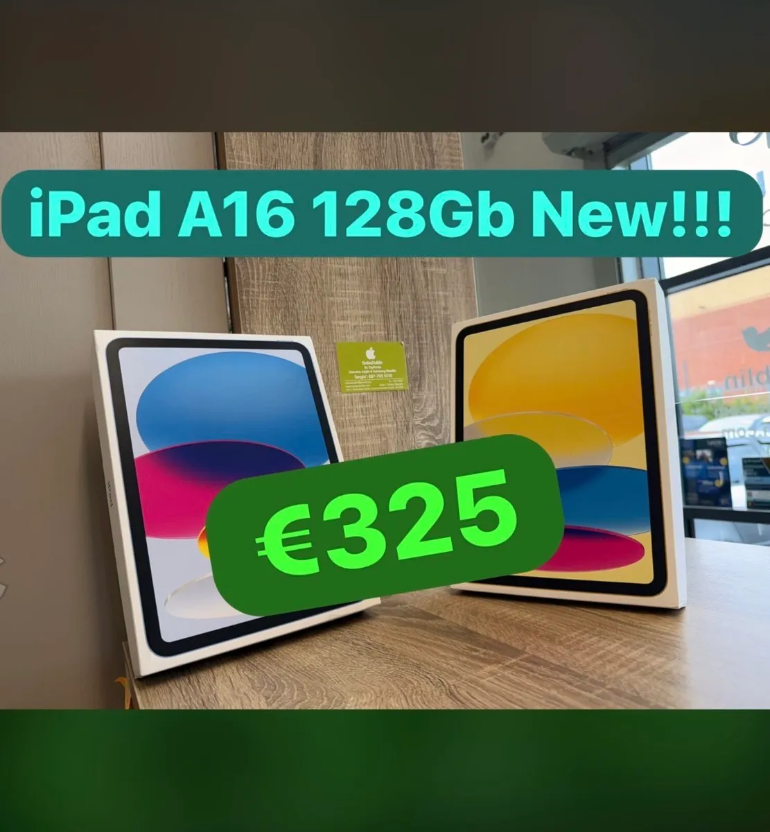 iPad A16 128Gb New! European! Shop D15 - Image 1