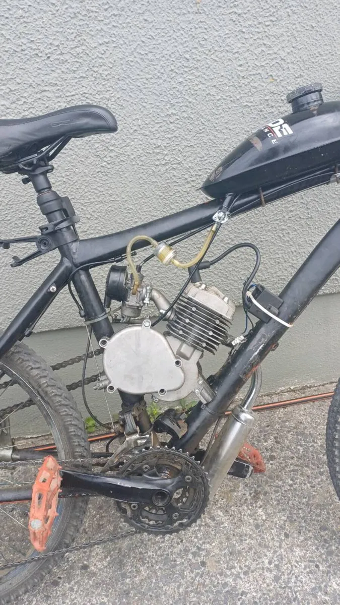 Engine bike 80cc barely used! - Image 2