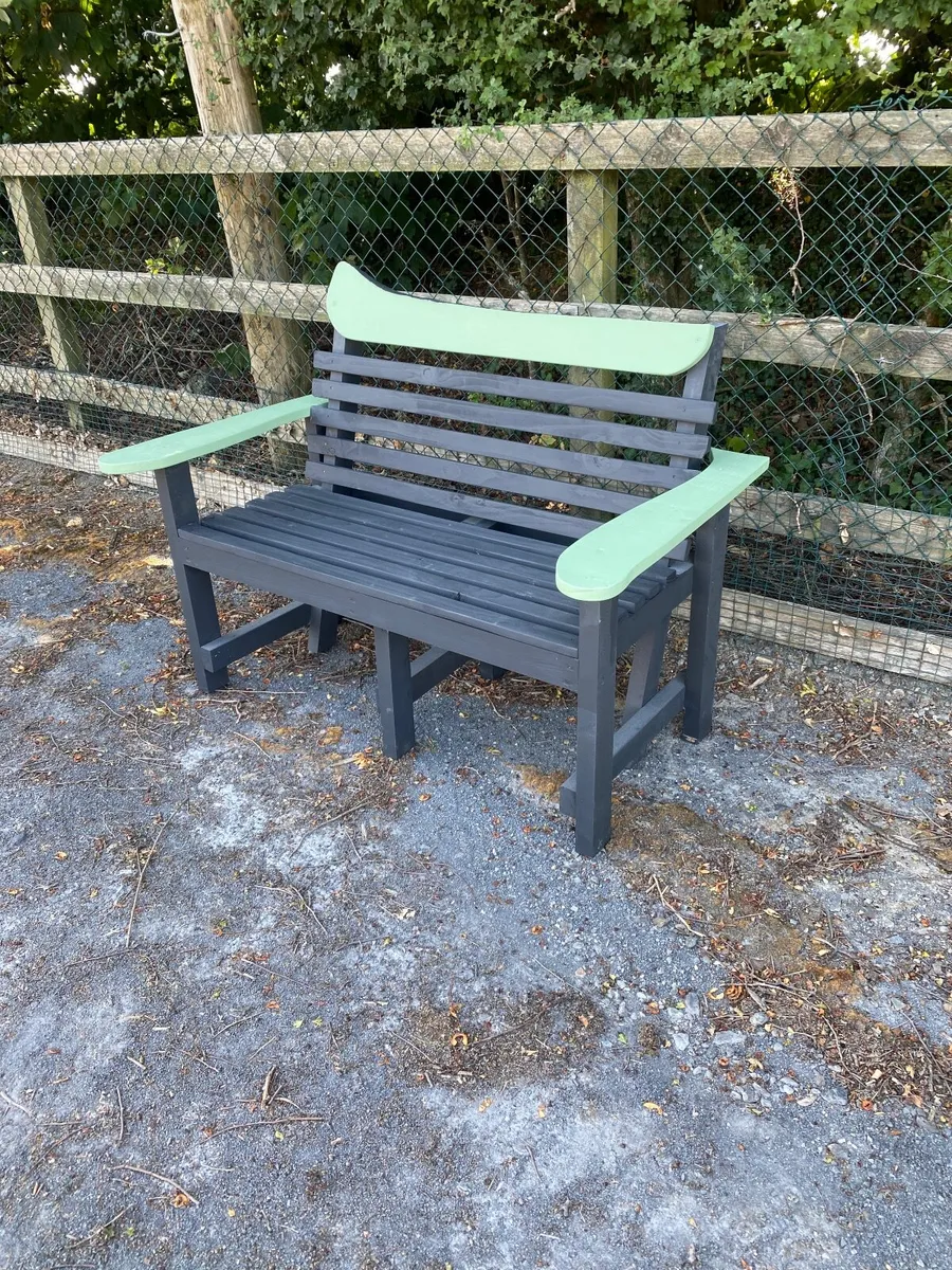 2 Seater Garden Bench - Image 2