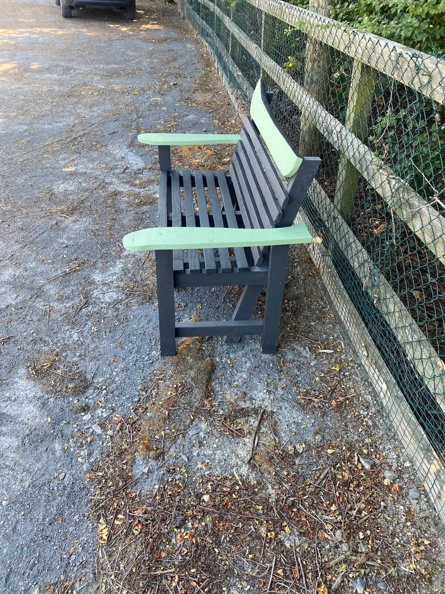 2 Seater Garden Bench - Image 3