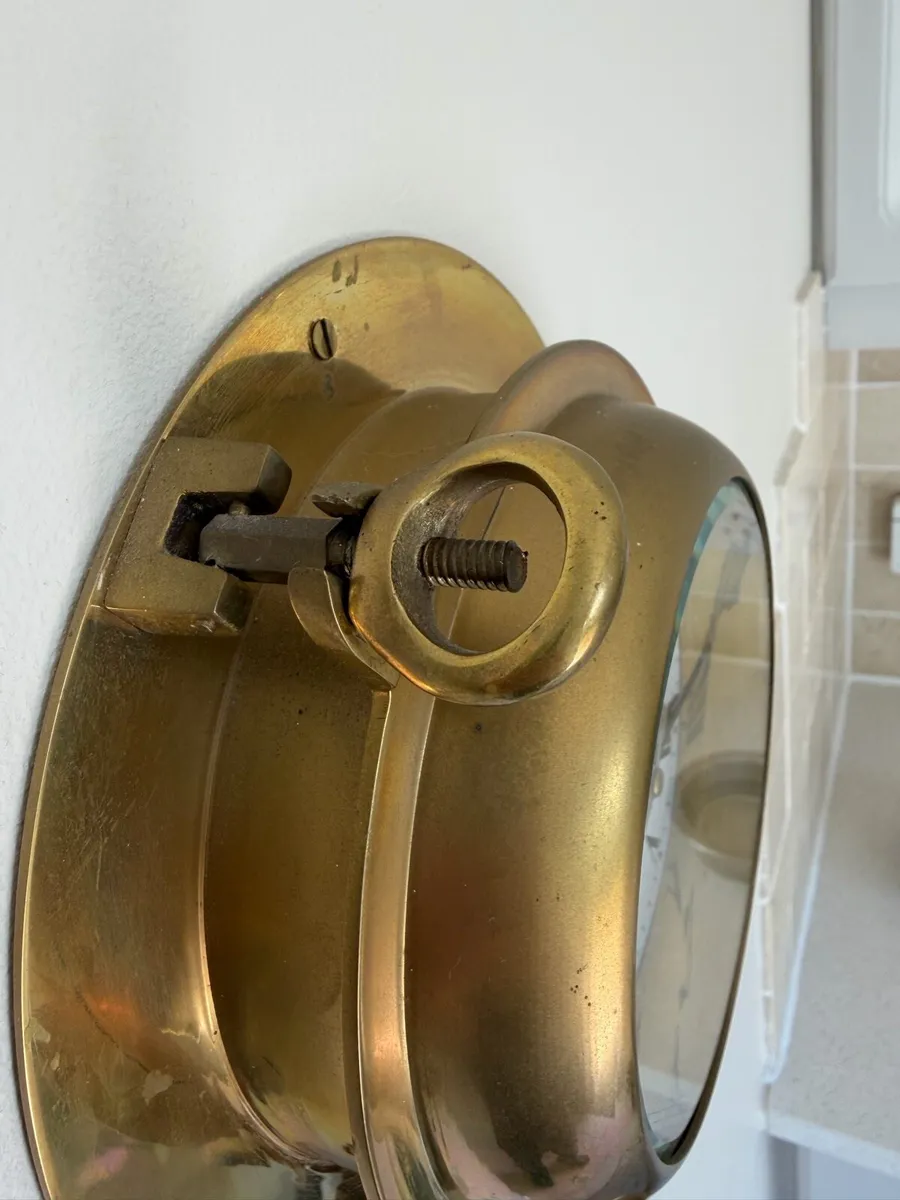 Brass Porthole Clock - Image 4