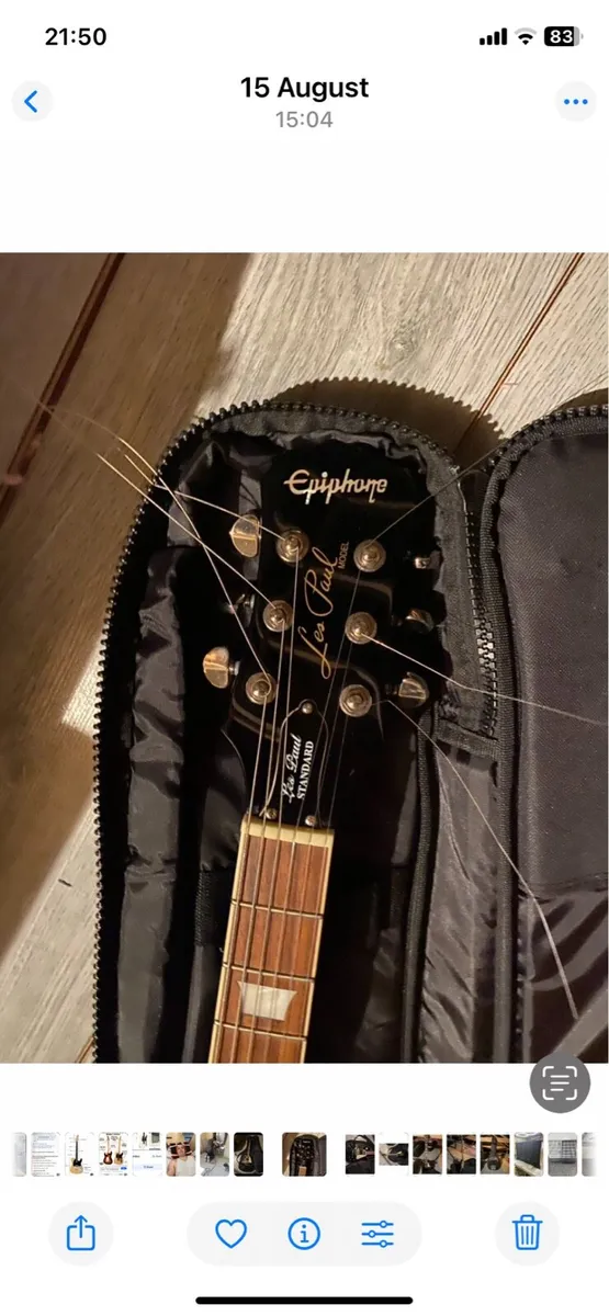 epiphone les paul standard electric guitar - Image 4