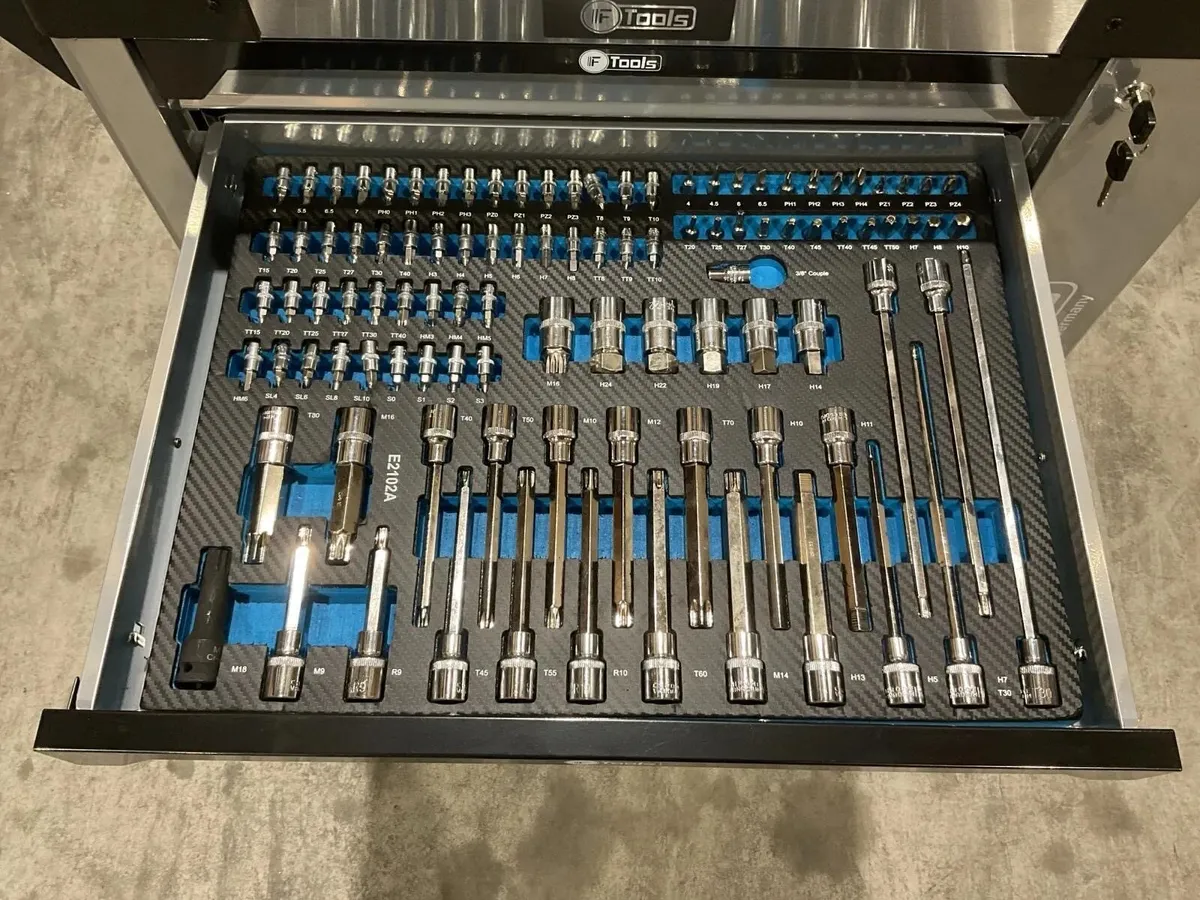 BRAND NEW 8DRAWER TOOL CHEST FULL OF TOOLS - Image 3