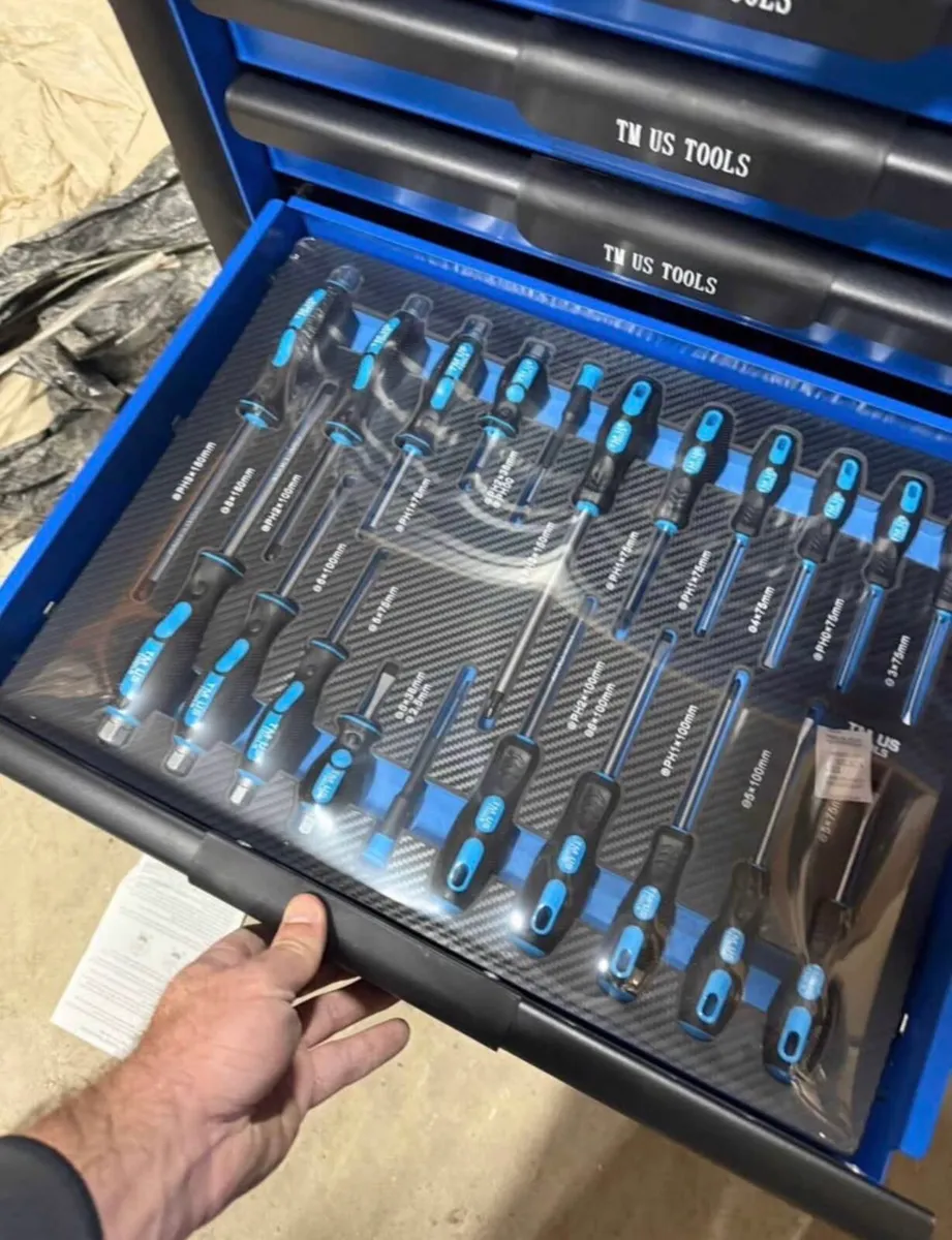 BRAND NEW 13DRAWER TOOL CHEST FULL OF TOOLS - Image 3