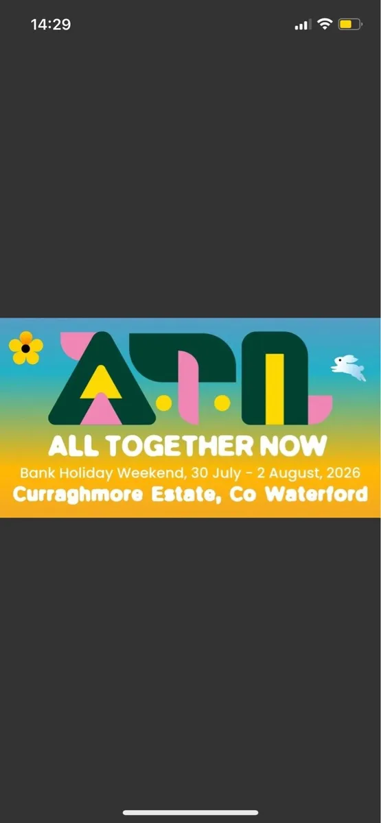 All Together Now ticket - Image 2