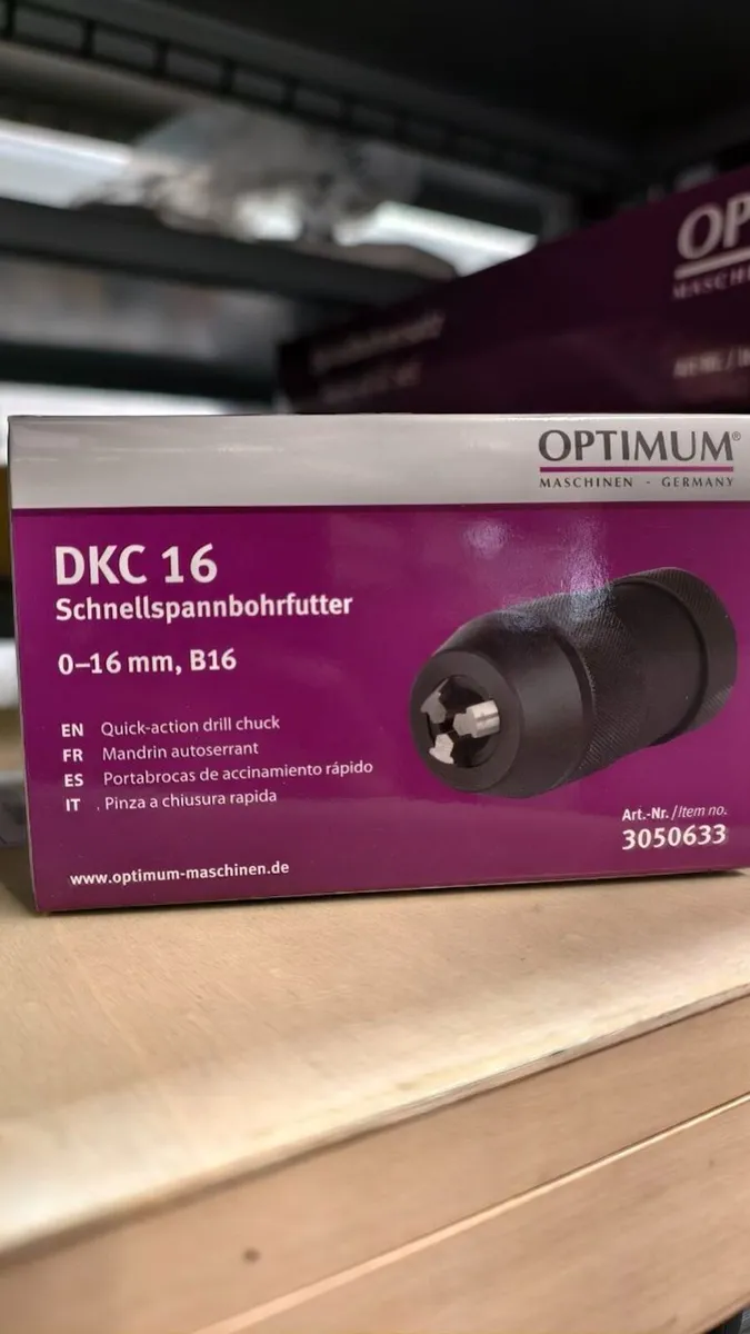 Keyless drill chuck DKC16 0-16 mm - Image 1