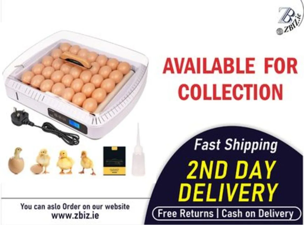 35 Eggs Incubators With Auto Turn And Temperature - Image 1
