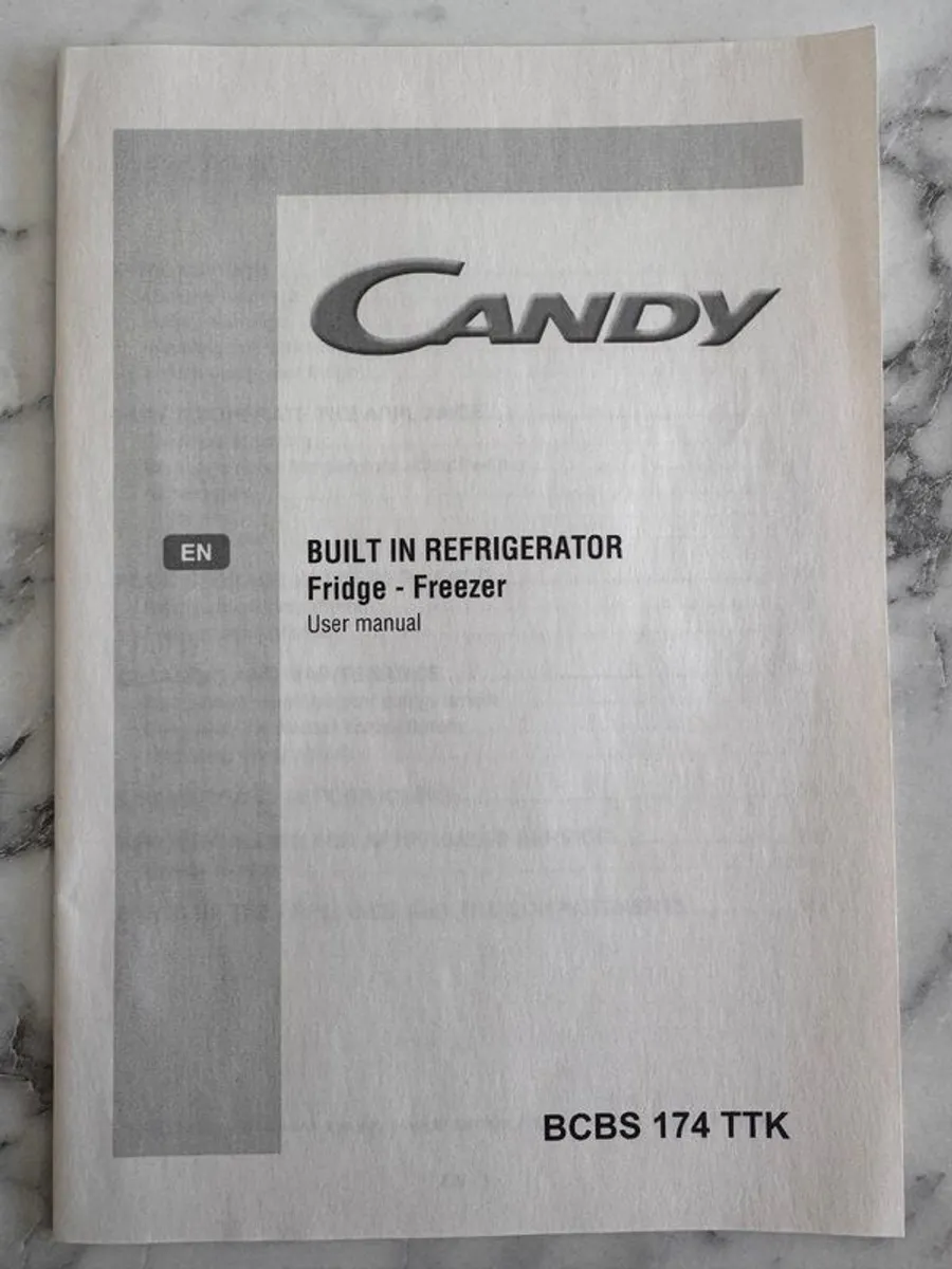 CANDY BCBS 174 TTK/N Integrated 70/30 Fridge Freezer - Image 2