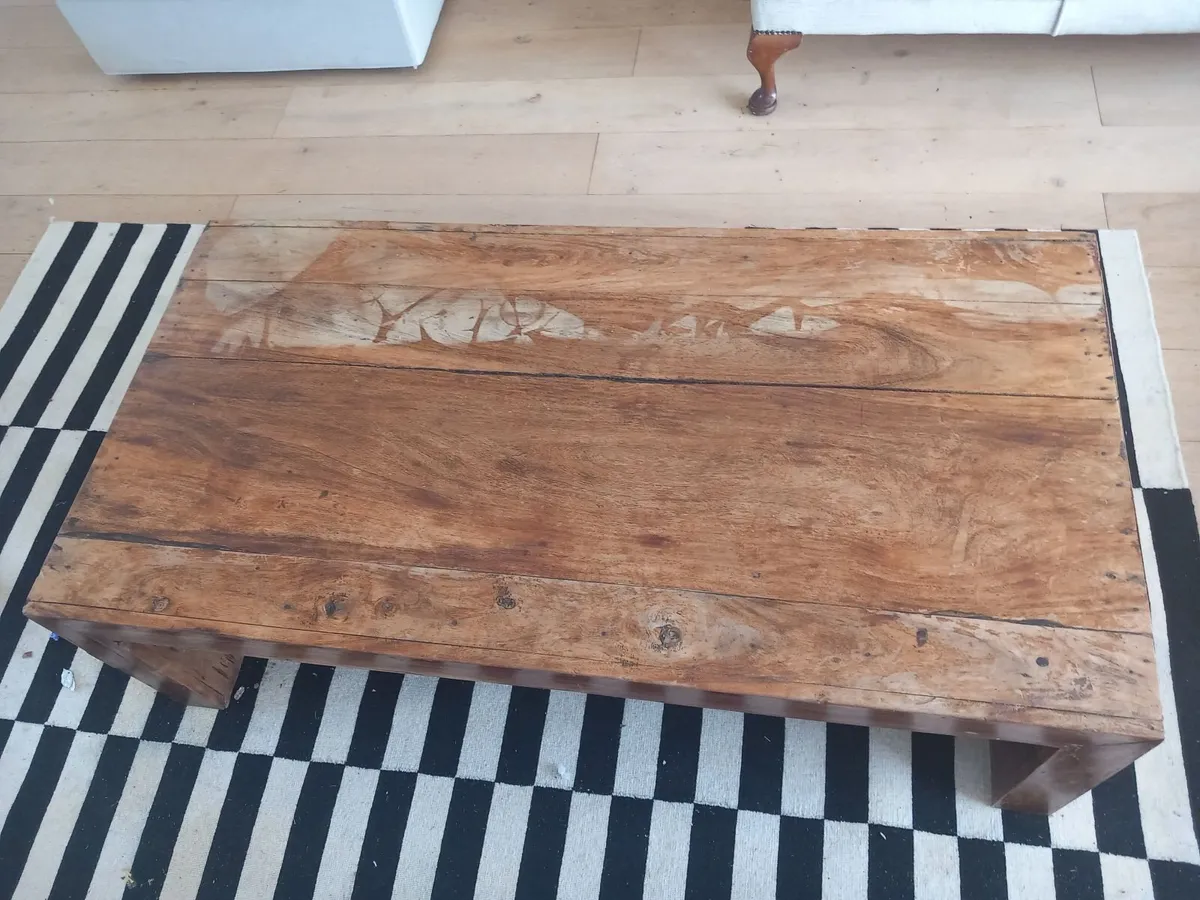 Coffee Table - Solid Wood - Image 4