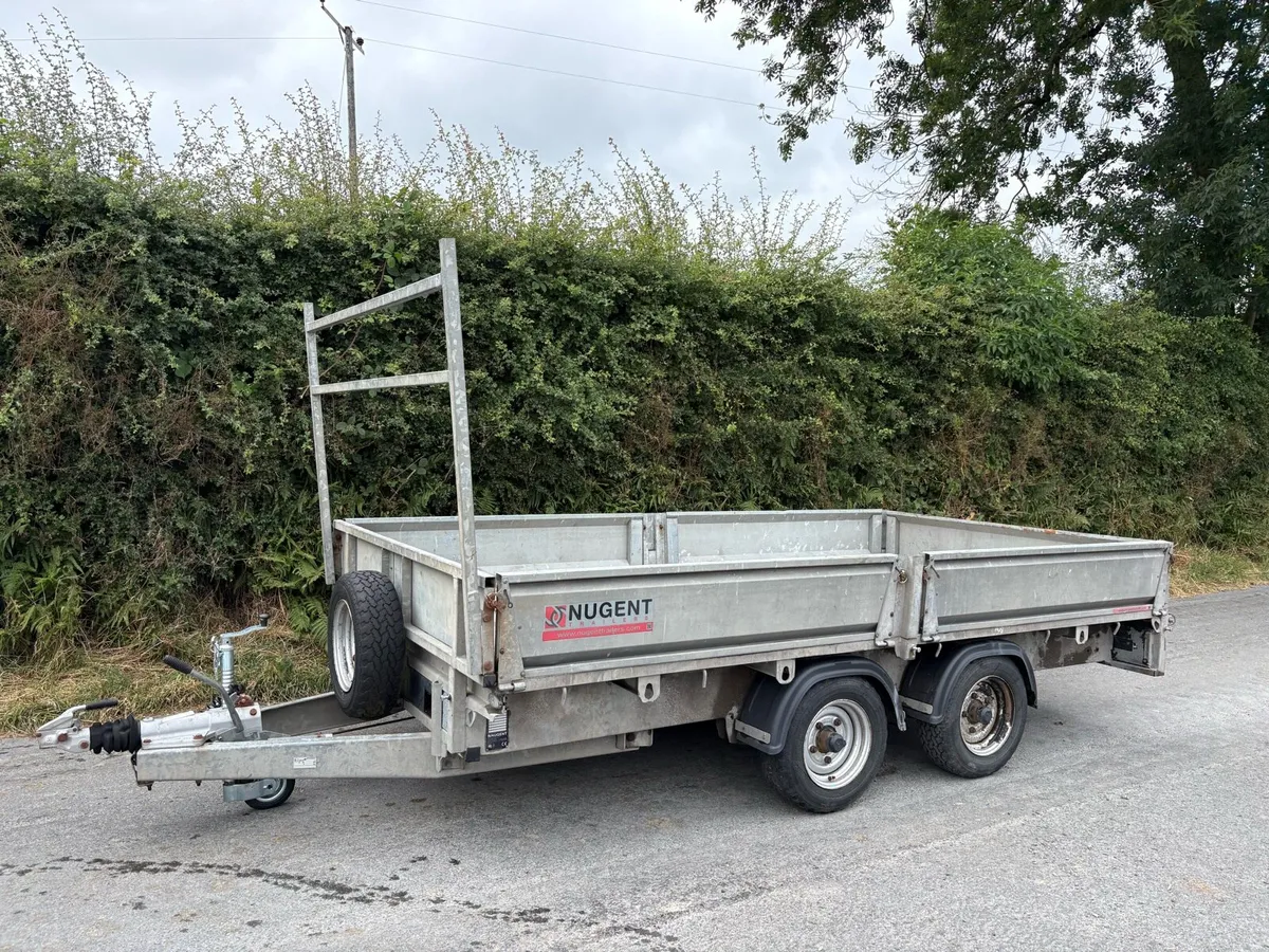 *TRADE SALE* 2018 Nugent (12x6’6) Dropside Trailer - Image 1