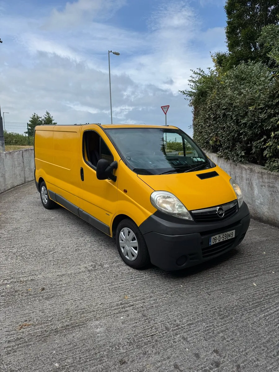 Opel Vivaro 2008 Long Wheelbase Great working van - Image 1