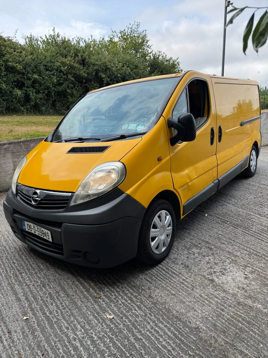 Opel Vivaro 2008 Long Wheelbase Great working van - Image 4