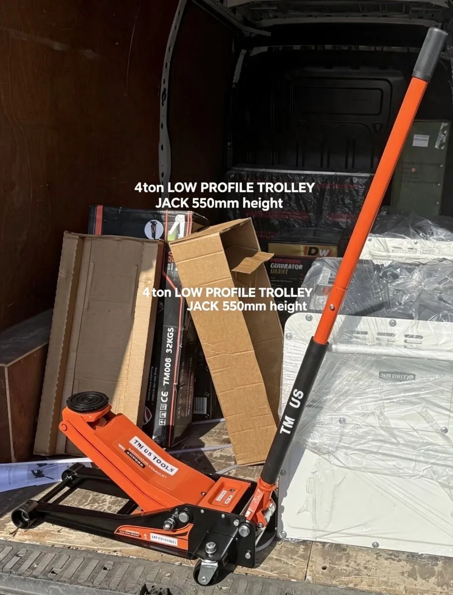 BRAND NEW 4ton LOW PROFILE TROLLEY JACK - Image 2