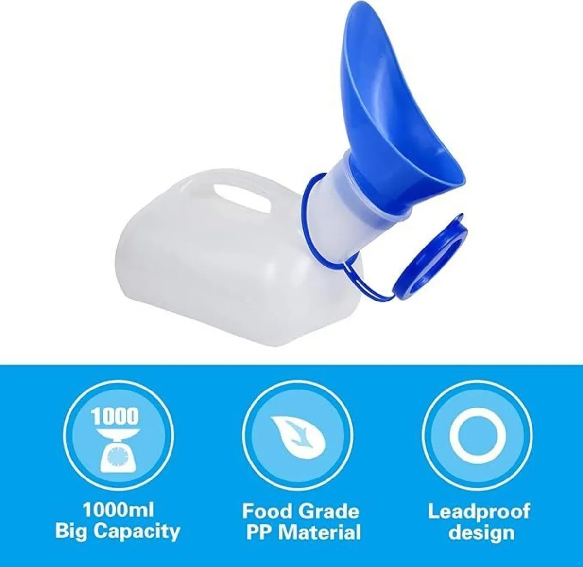 Urinal Unisex Portable Travel Toilet Bottle Set - Image 2