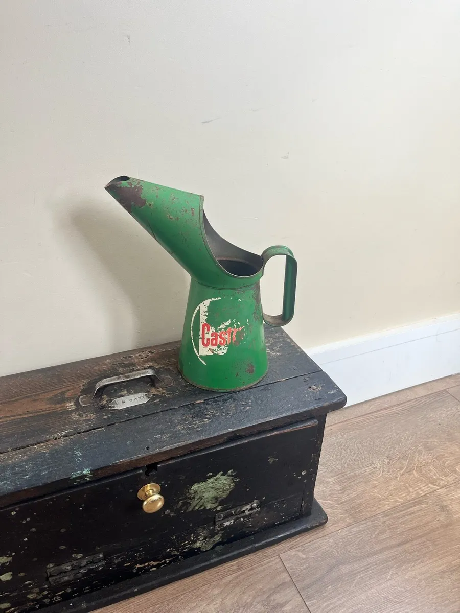 Vintage Castrol Oil Jug - Image 1