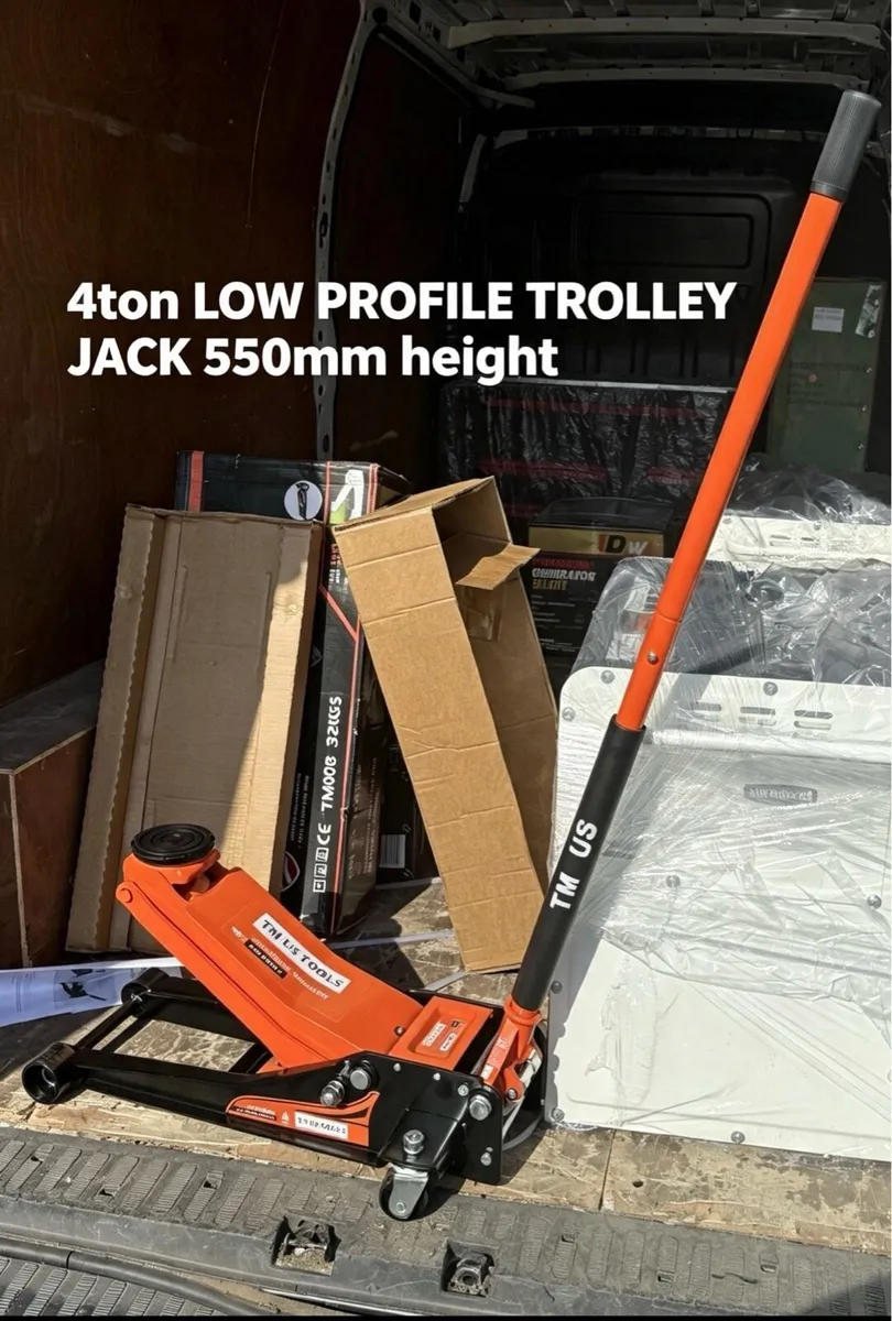 BRAND NEW 4ton LOW PROFILE TROLLEY JACK - Image 2