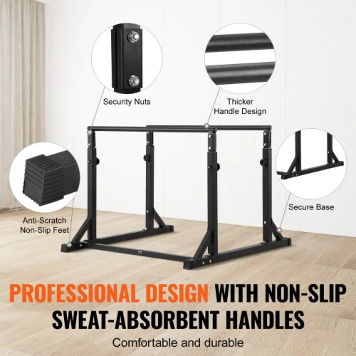 Dip Bar, 363 kg Capacity, Heave Duty Dip Stand Sta - Image 4