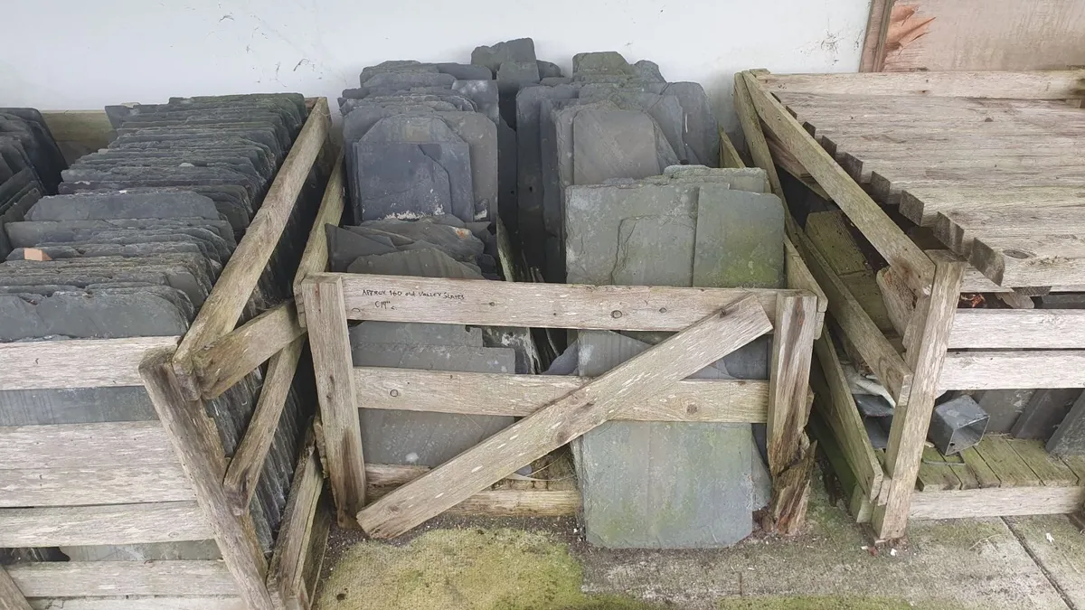 Reclaimed Slates (from 1840 School House) - Image 4