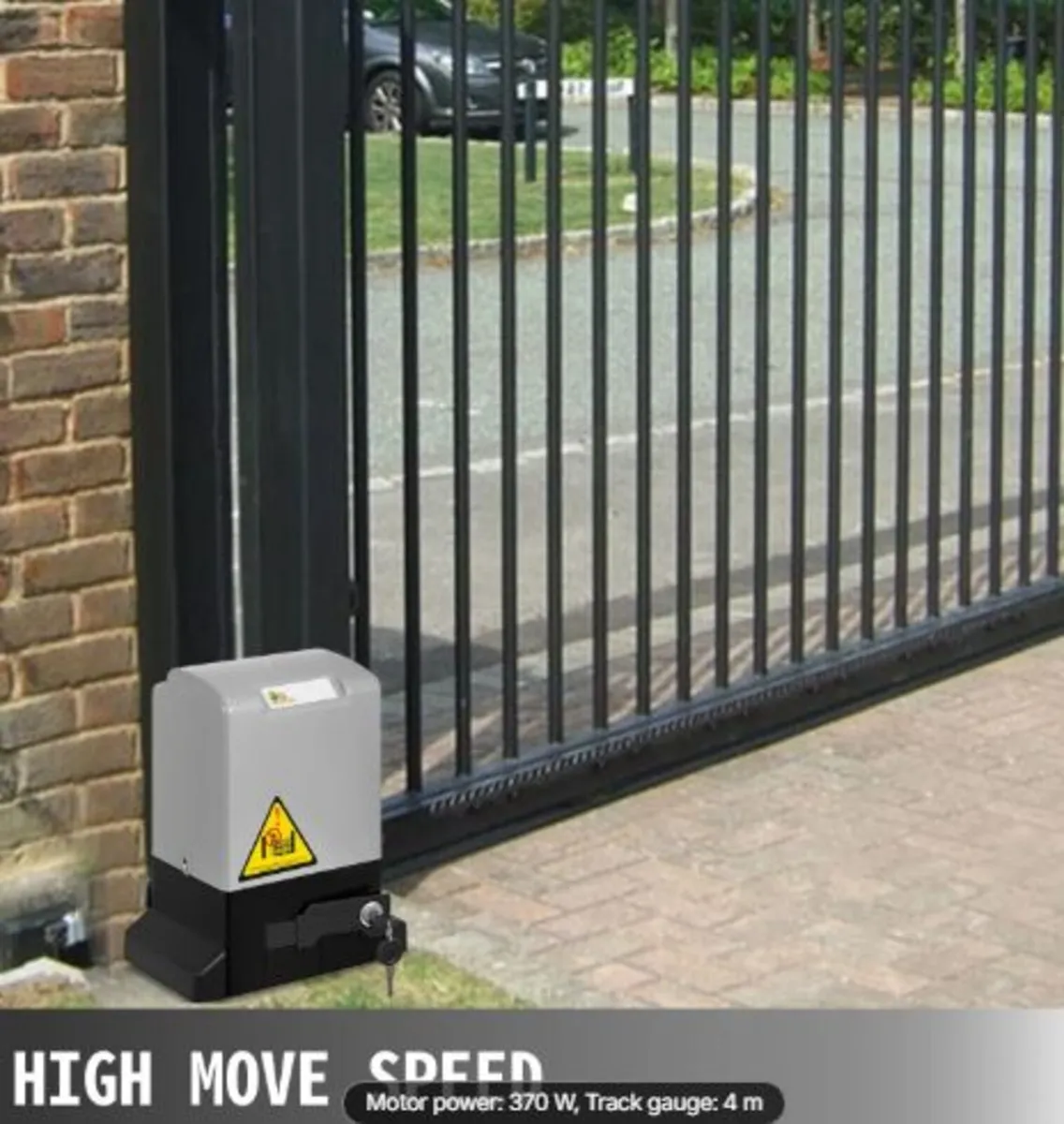 Automatic Gate Opener 600kg/1300 lb,with Infrared - Image 3