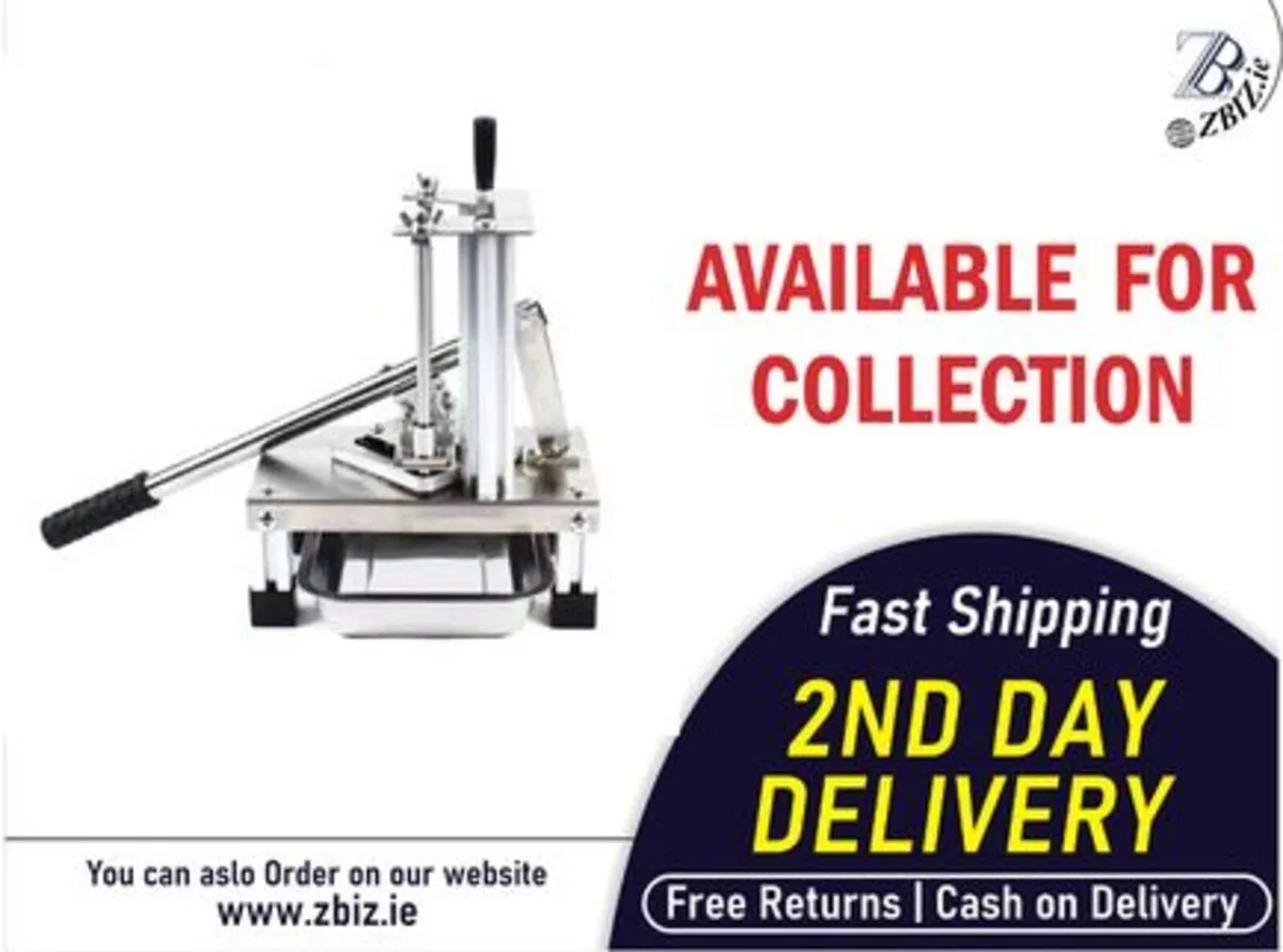 Commercial French Fry Cutter – 100kg/h Potato Chip - Image 1