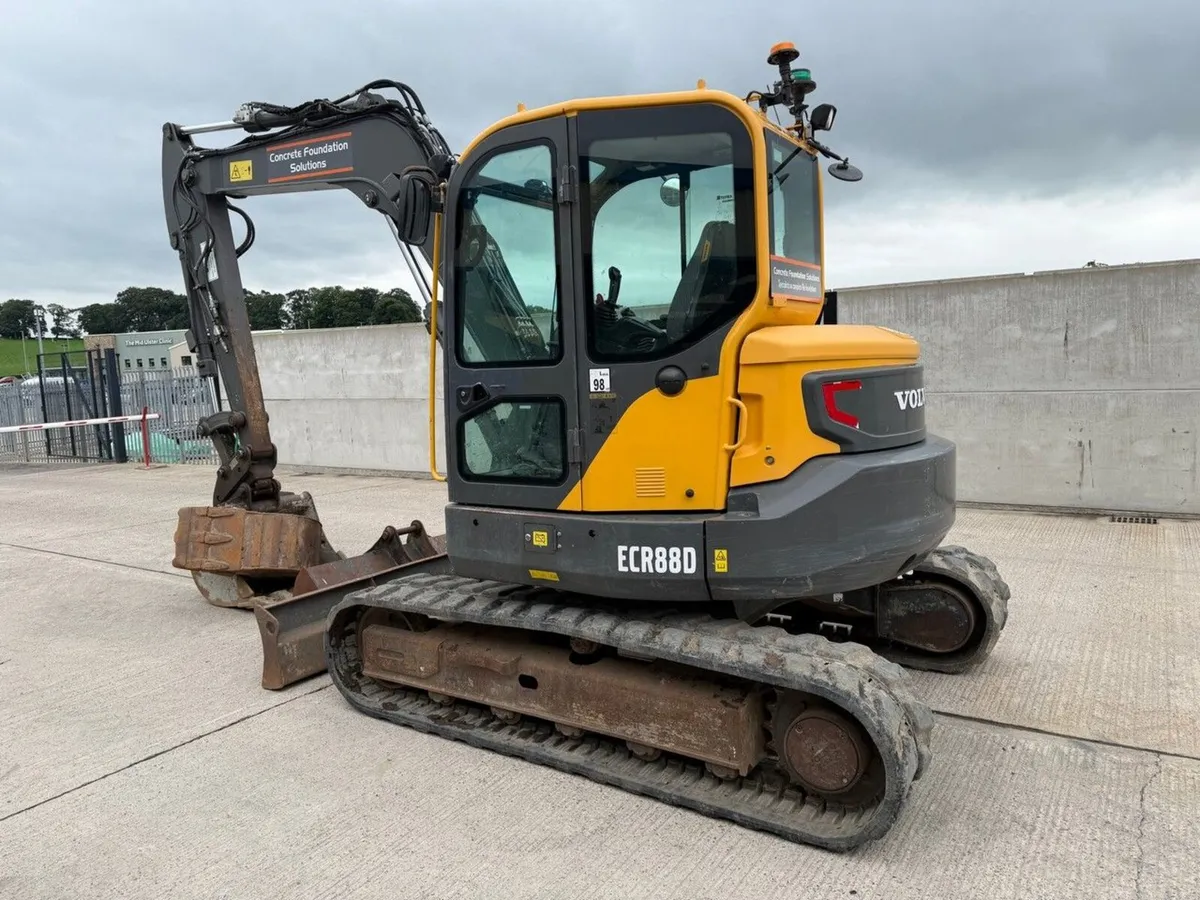 VOLVO ECR88D 8 TON MIDI EXCAVATOR - Image 3