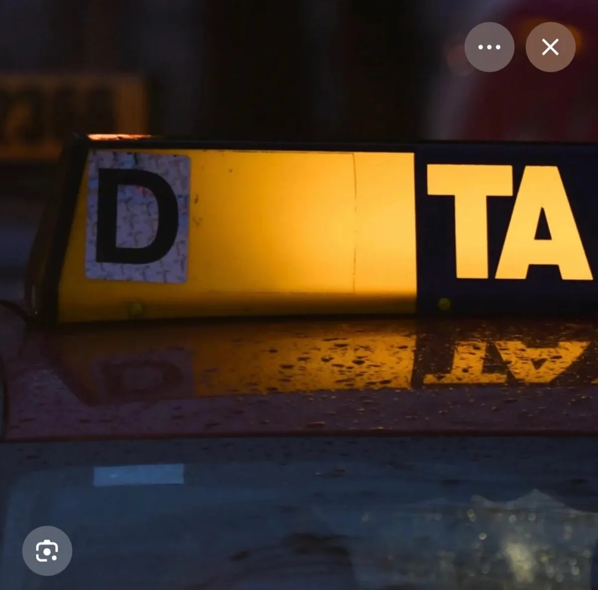 Taxi plate for long term rent