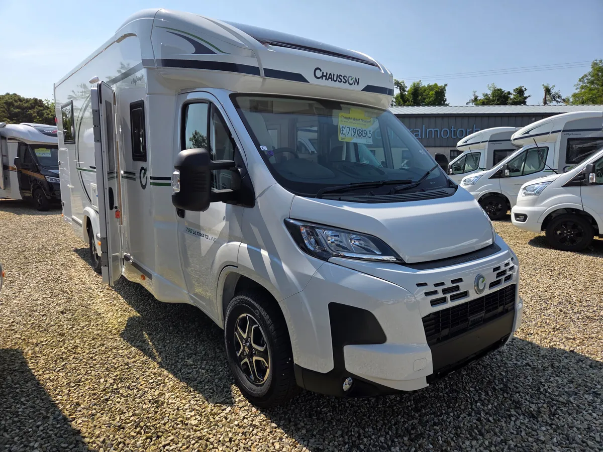 2026 Chausson 798 Ultimate Fiat Auto Fixed Bed - Image 1