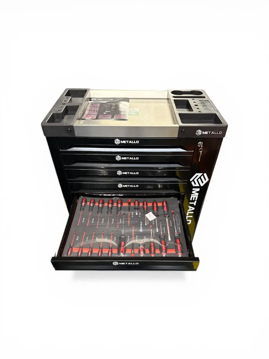 XXL 7 Drawer Tool Chest  w/ 6Trays Of Tools - Image 2