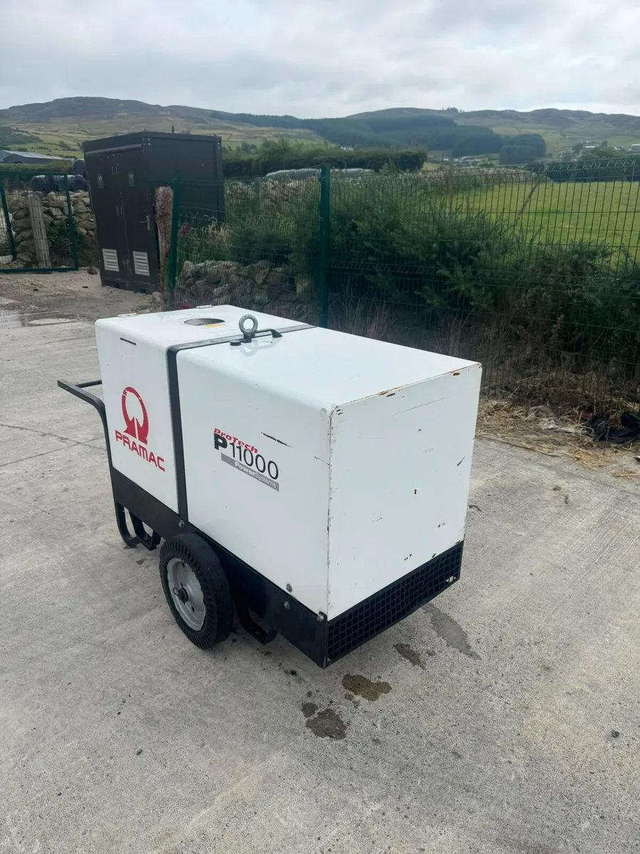 2024 Pramac P11000 10kVA Site Generator - Image 1