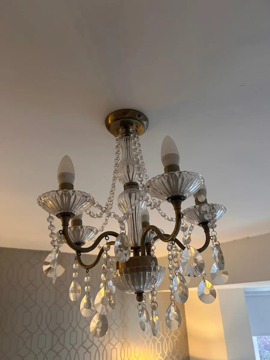 5-Light Chandelier / Pendant Lig - Image 3