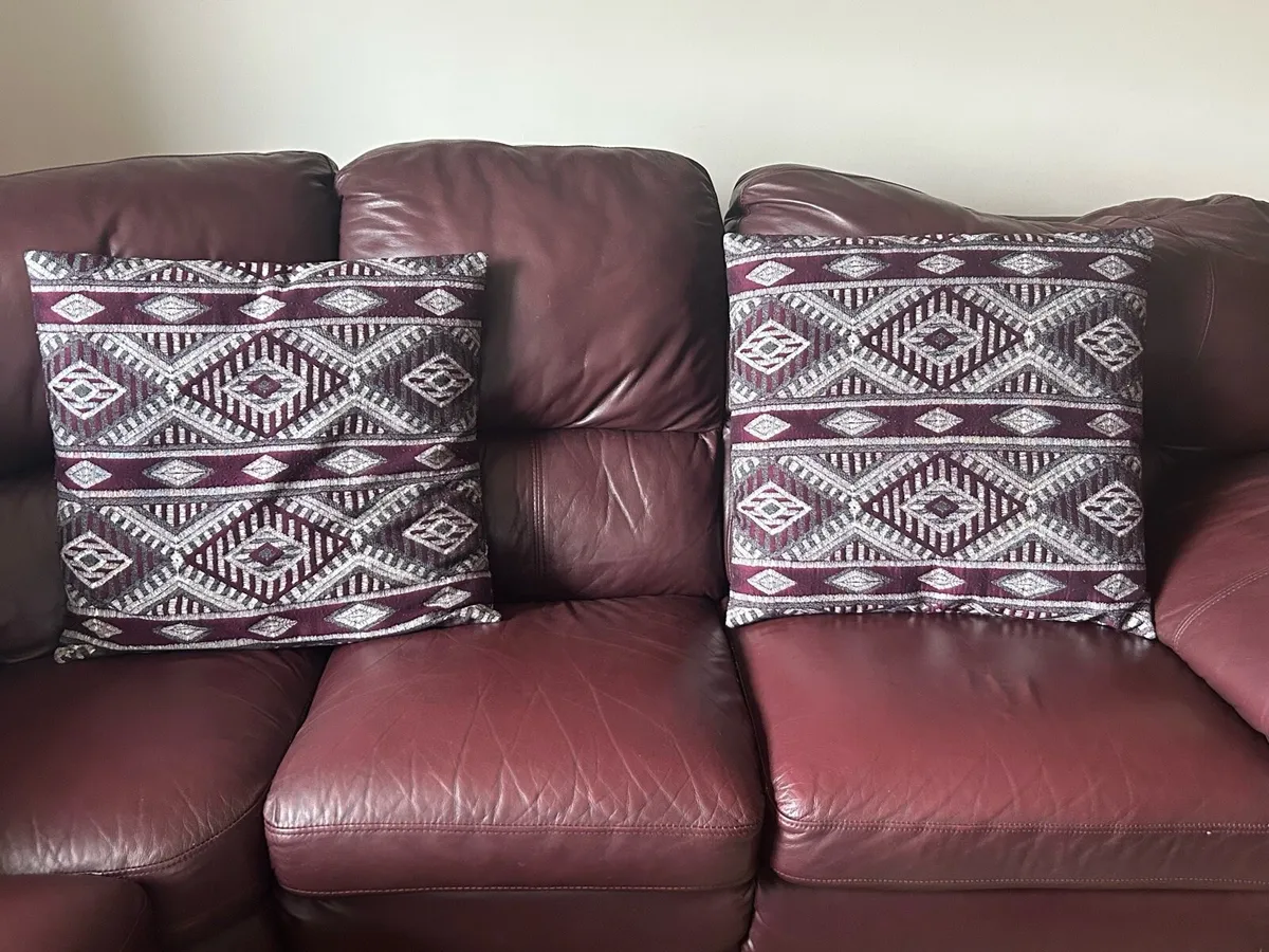 Curtains /Large Picture & Cushions - Image 1