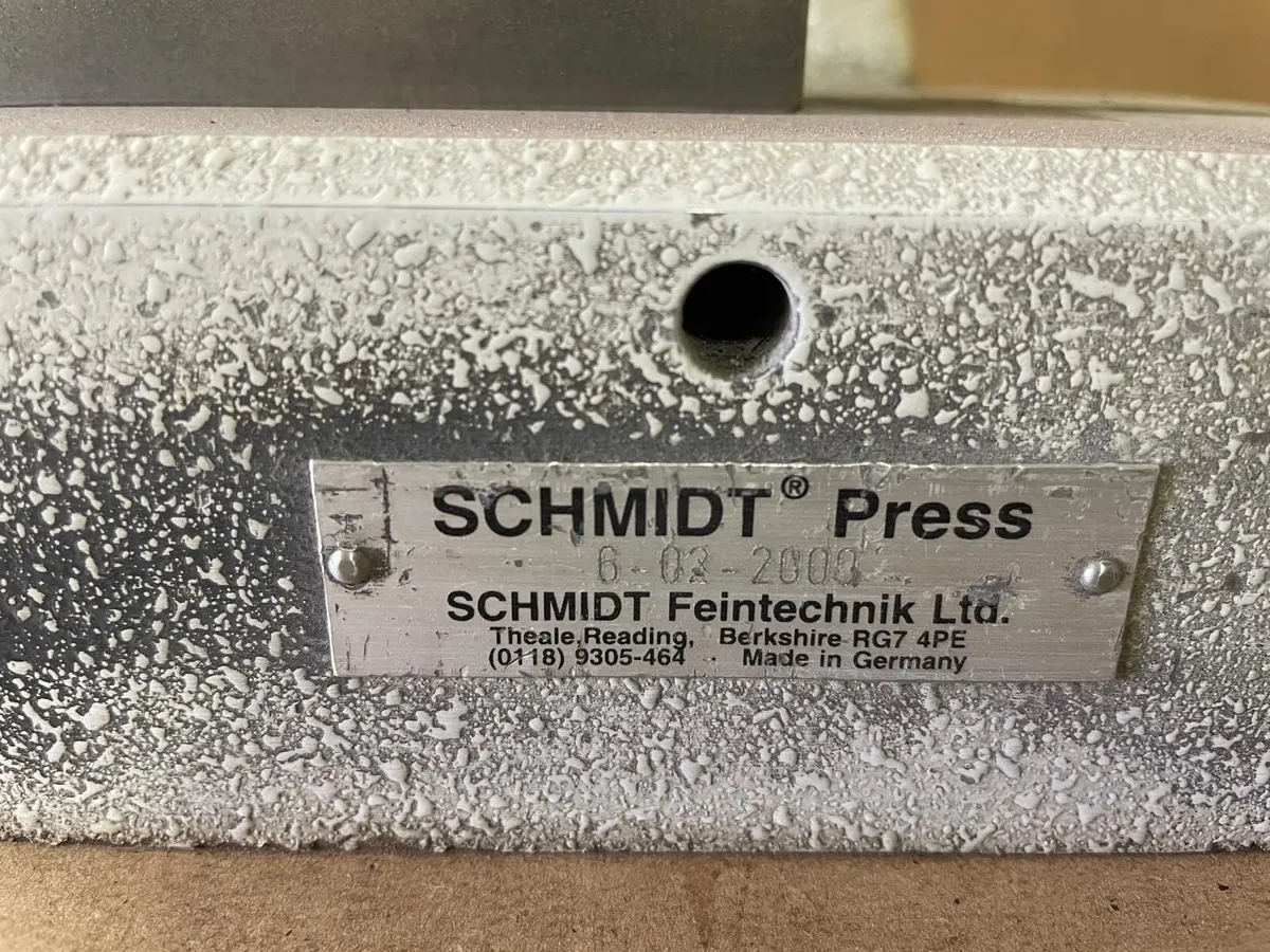 Schmidt Manual Press - Image 4