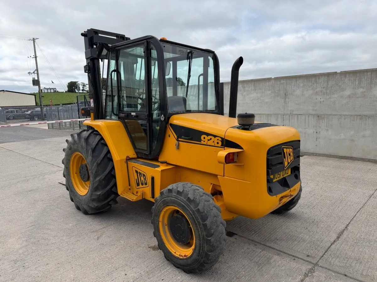 JCB 926 4WD ROUGH TERRAIN FORKLIFT - Image 4