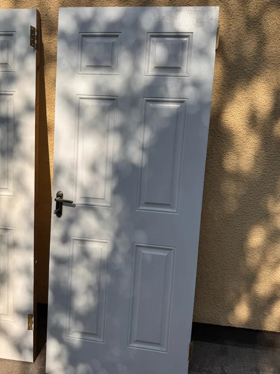 6 White Interior Doors - Image 2