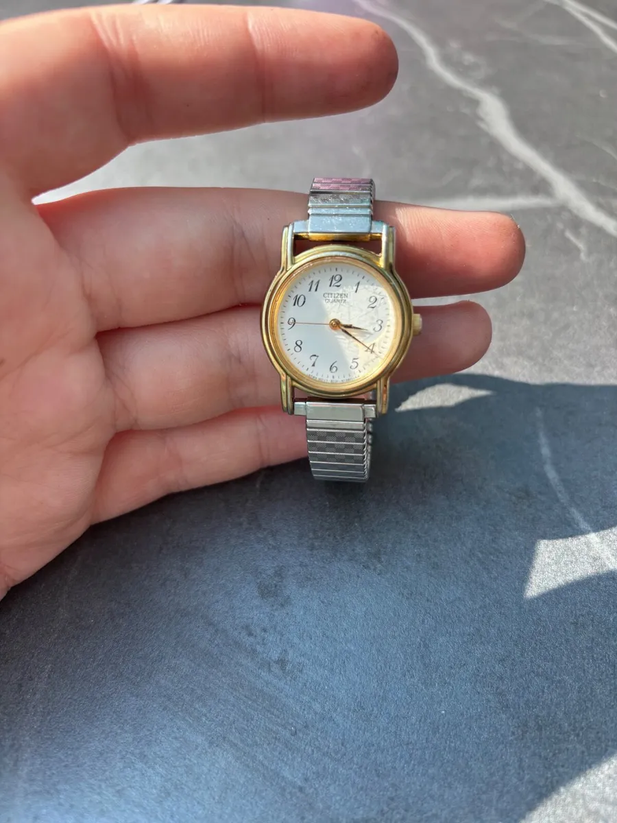 Citizen Quartz Ladies Stainless Steel with stretch - Image 1