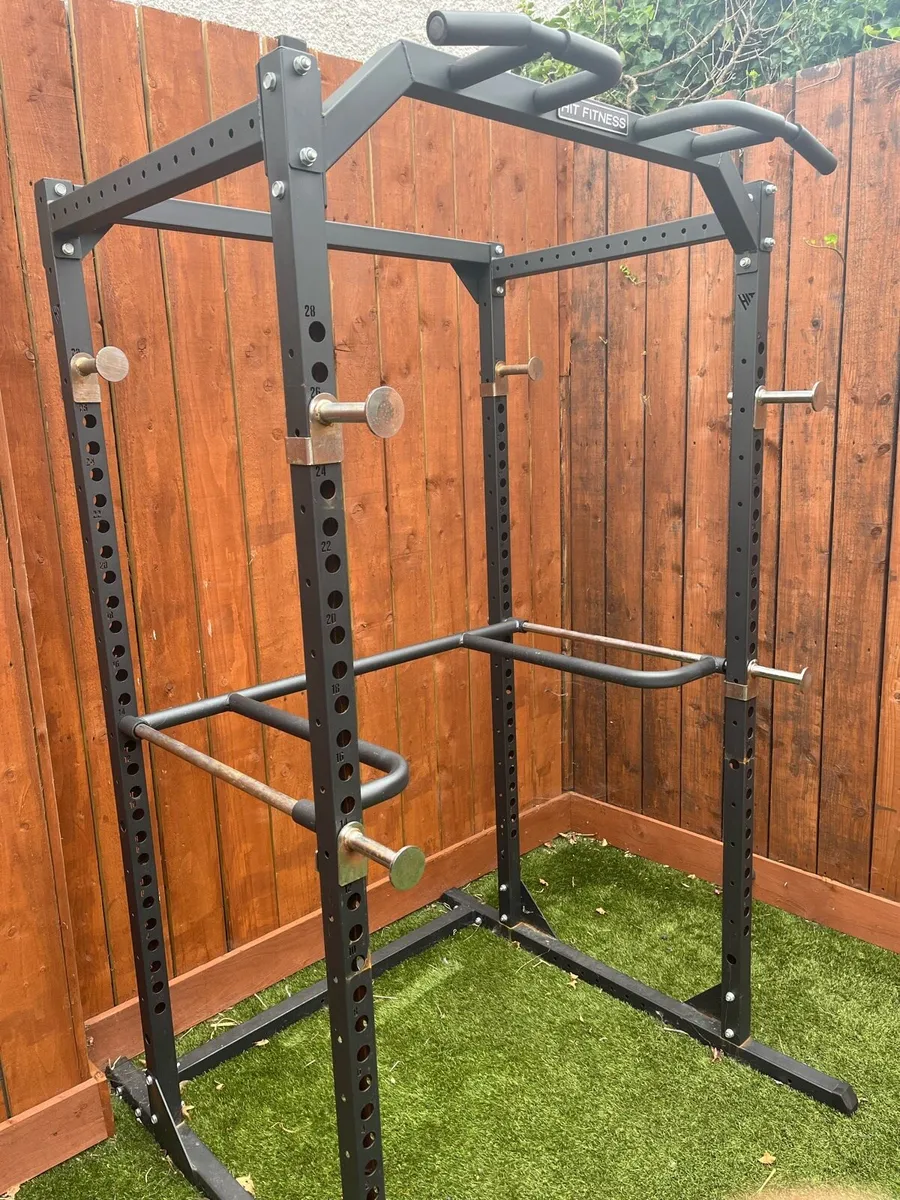 Hit Fitness F200 Pro Power Rack with Pro dip bar - Image 2