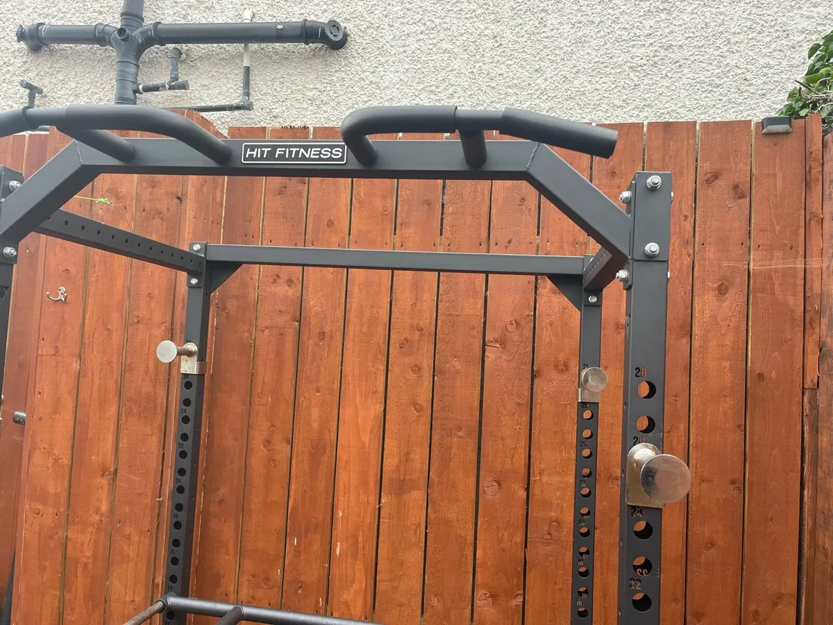 Hit Fitness F200 Pro Power Rack with Pro dip bar - Image 3