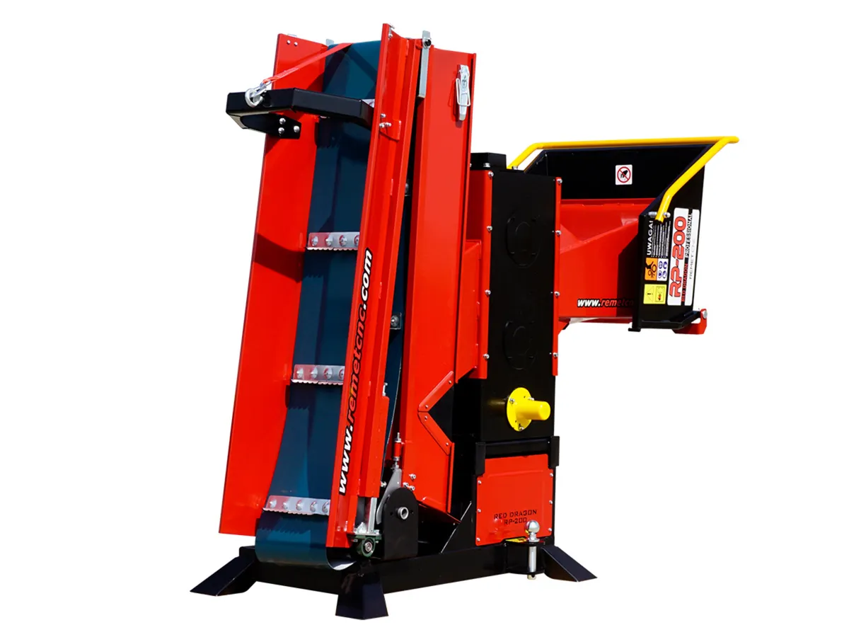 REMET RP200  Branchlogger, Conveyor and Flywheel - Image 1