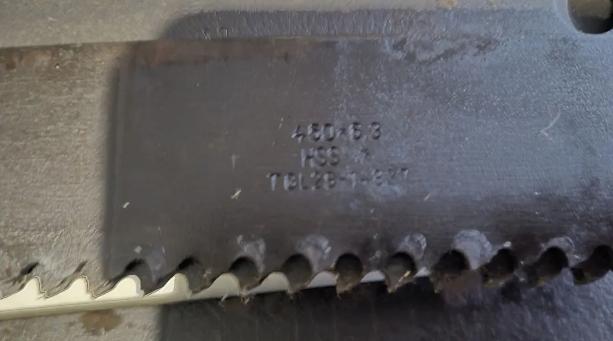 Vintage German HSS Power Hacksaw Blade 450x32 mm - Image 3