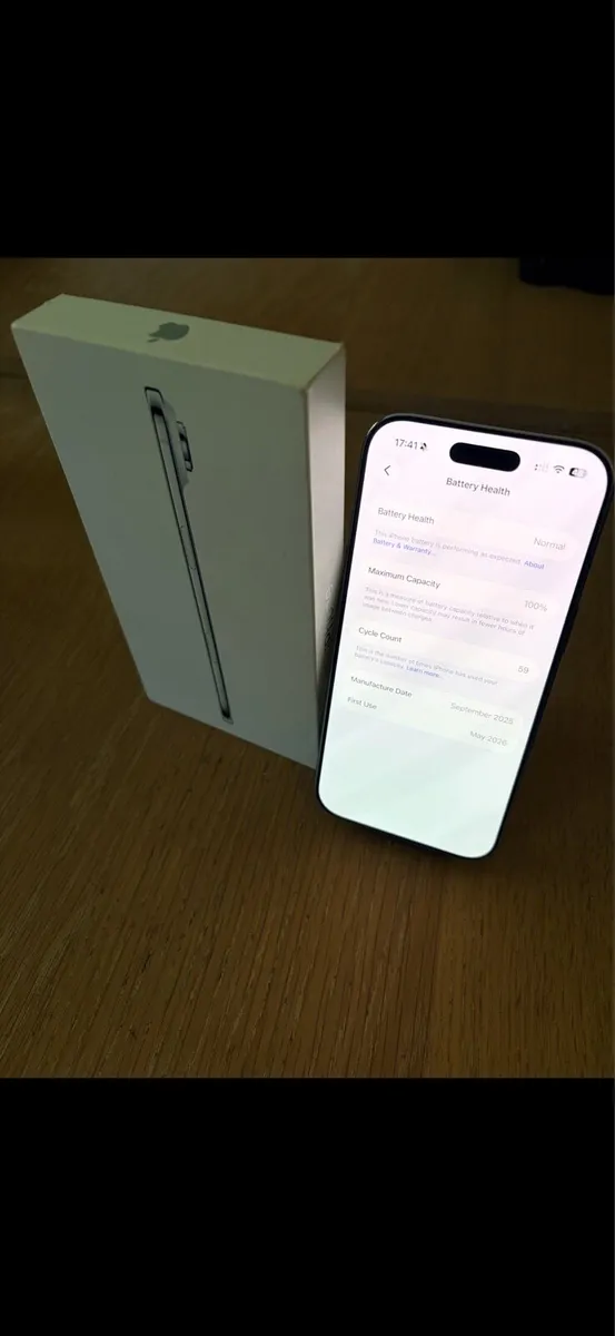 Apple iPhone 17 AIR 256GB (SIM FREE) AS NEW - Image 3