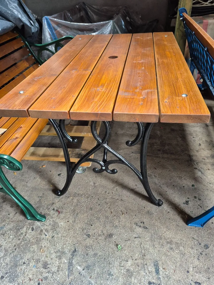 Cast iron Garden table