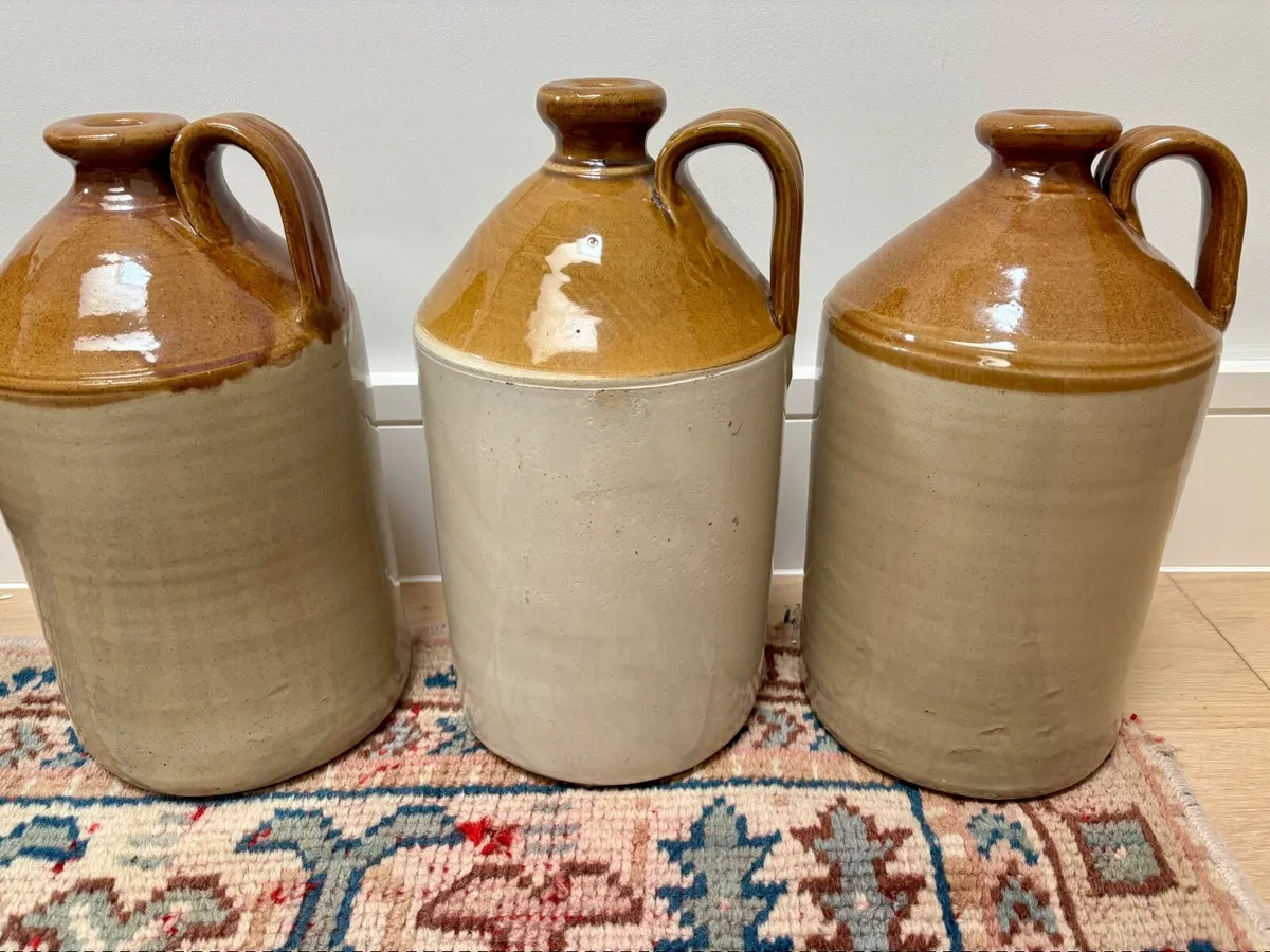 Antique Earthenware Jugs - Image 1