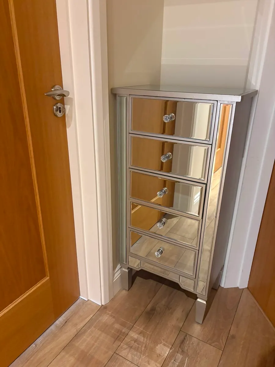 Mirror Glass Bedroom Furniture - Image 2