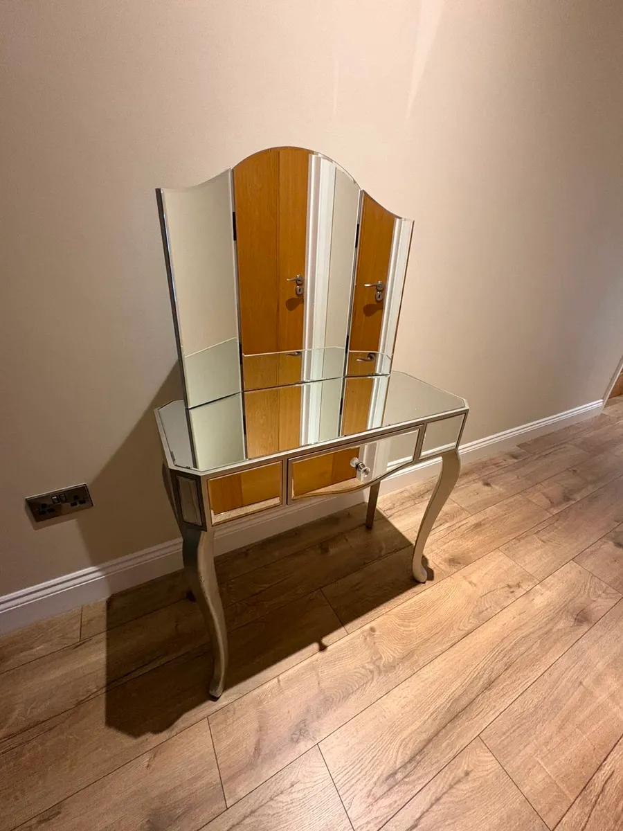 Mirror Glass Bedroom Furniture - Image 3