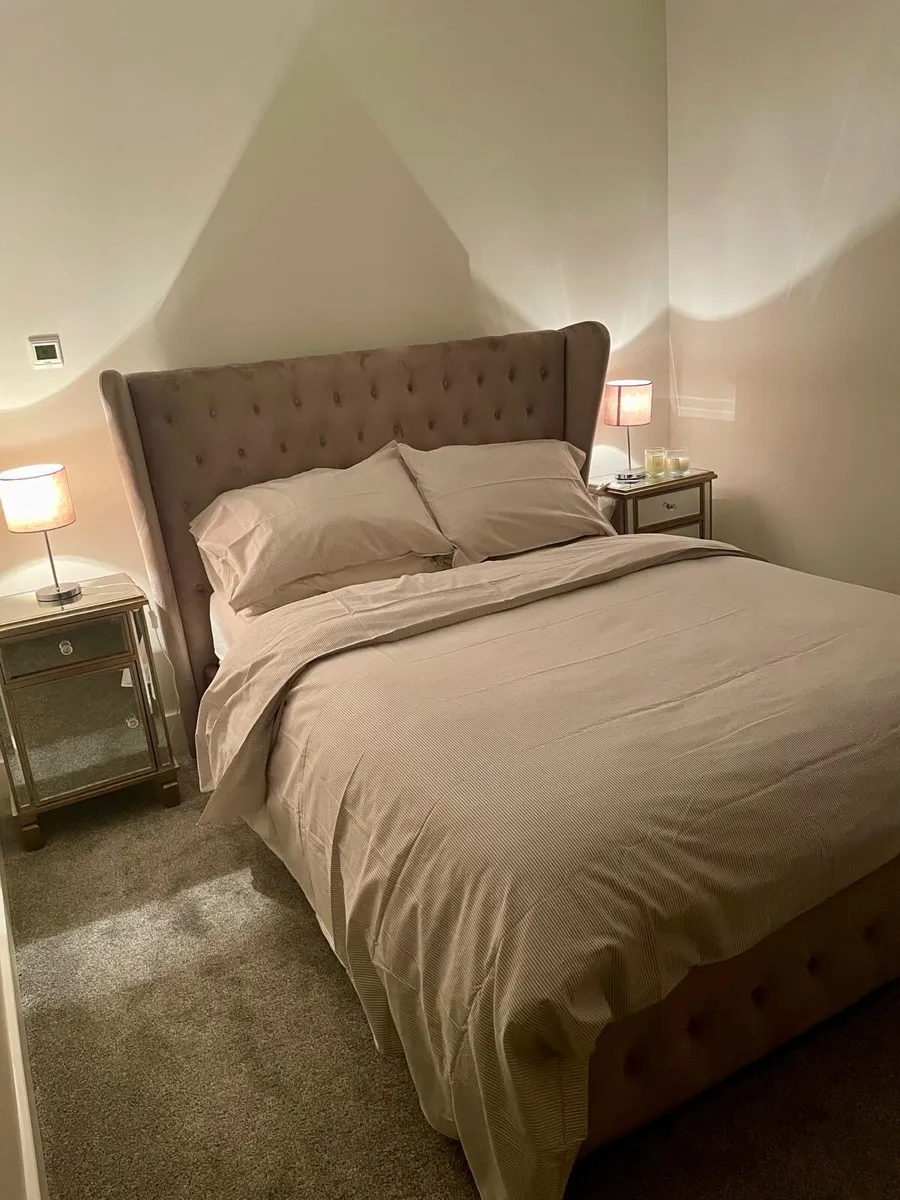 Mirror Glass Bedroom Furniture - Image 4