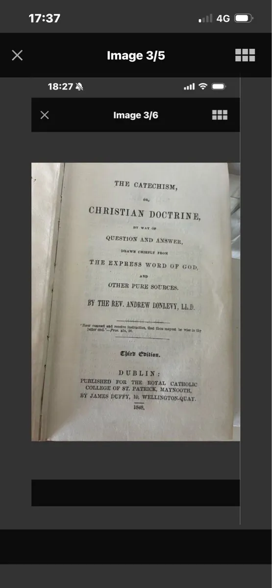 Donleavy’s Irish Catechism 1848 - Image 3